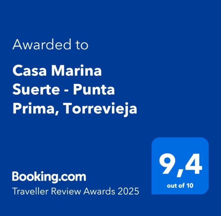 Casa Marina Suerte - Punta Prima, Torrevieja Apartman Alicante Kültér fotó